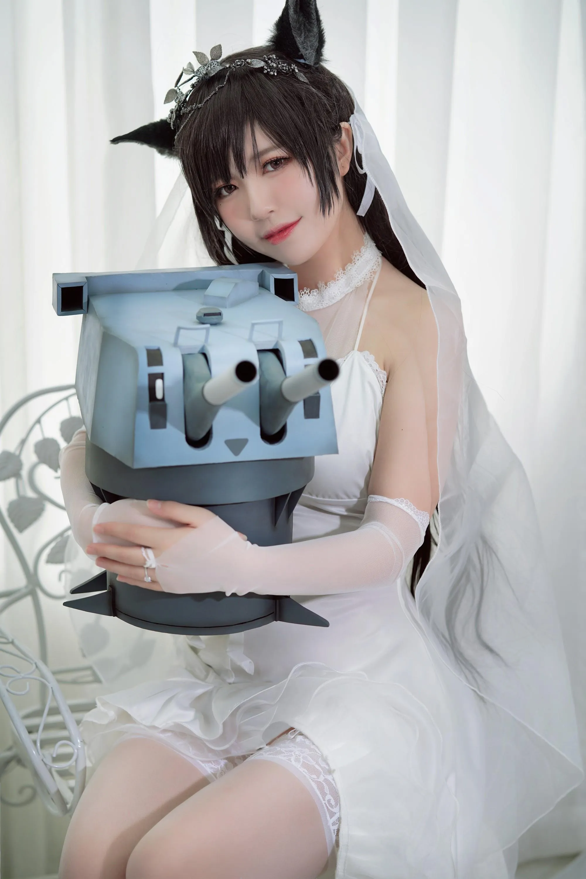 半半子 – NO.25 爱宕花嫁 [30P]插图4